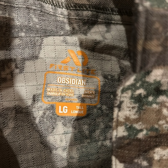 Men’s large tall first lite obsidian pants - Picture 3 of 6